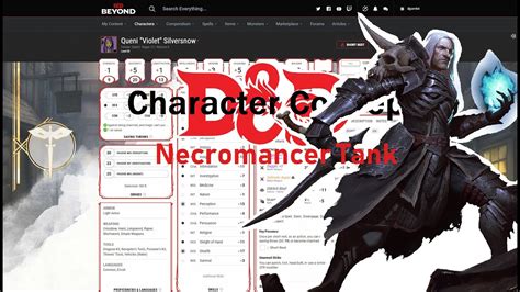 5e necromancer build rpgbot.